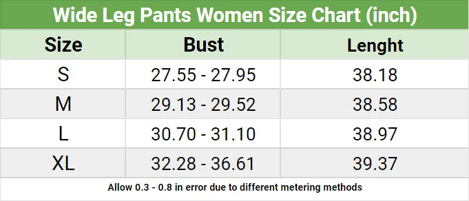 High Waist Ruffle Wide Flare, Elegant Leg Pants For Women
