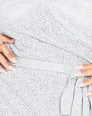 Holly Wrap Top | Silver