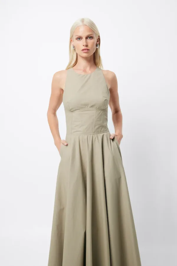 Homage Maxi Dress Eucalyptus
