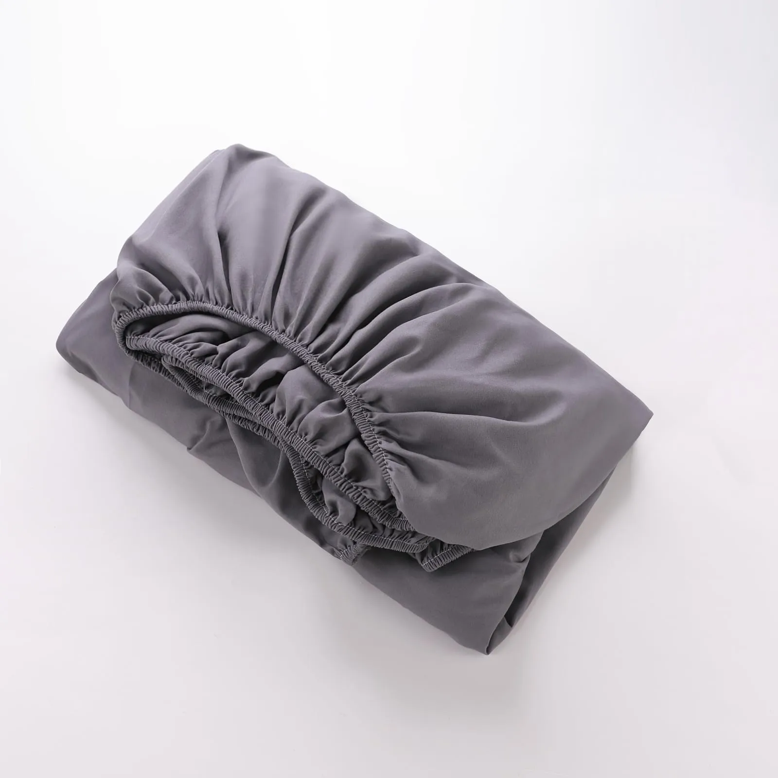 Homestic Double Bed Mattress ProtectorBed Protecter with Elastic 180x200 CM (Dark Grey)