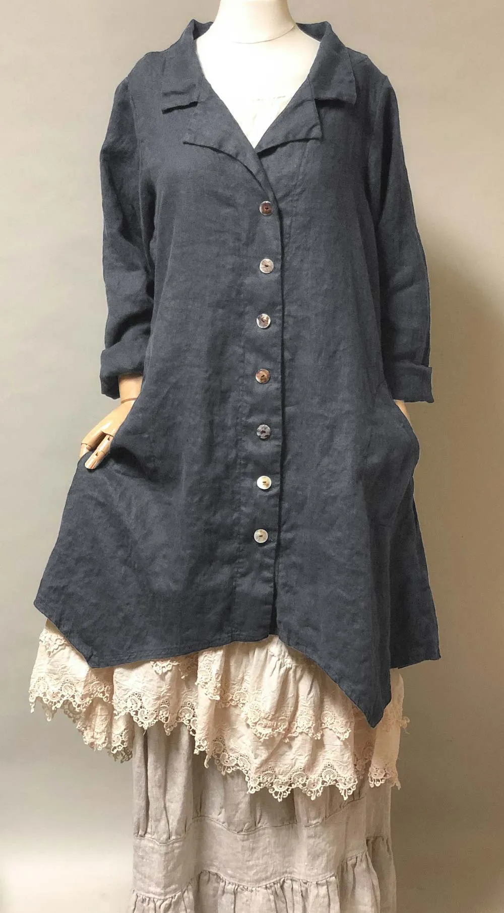 Iris Duster, Linen