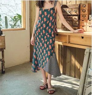 JAM PRINCESS CARTOON PRINT MAXI SKIRT WITH MATCHING TANK TOP