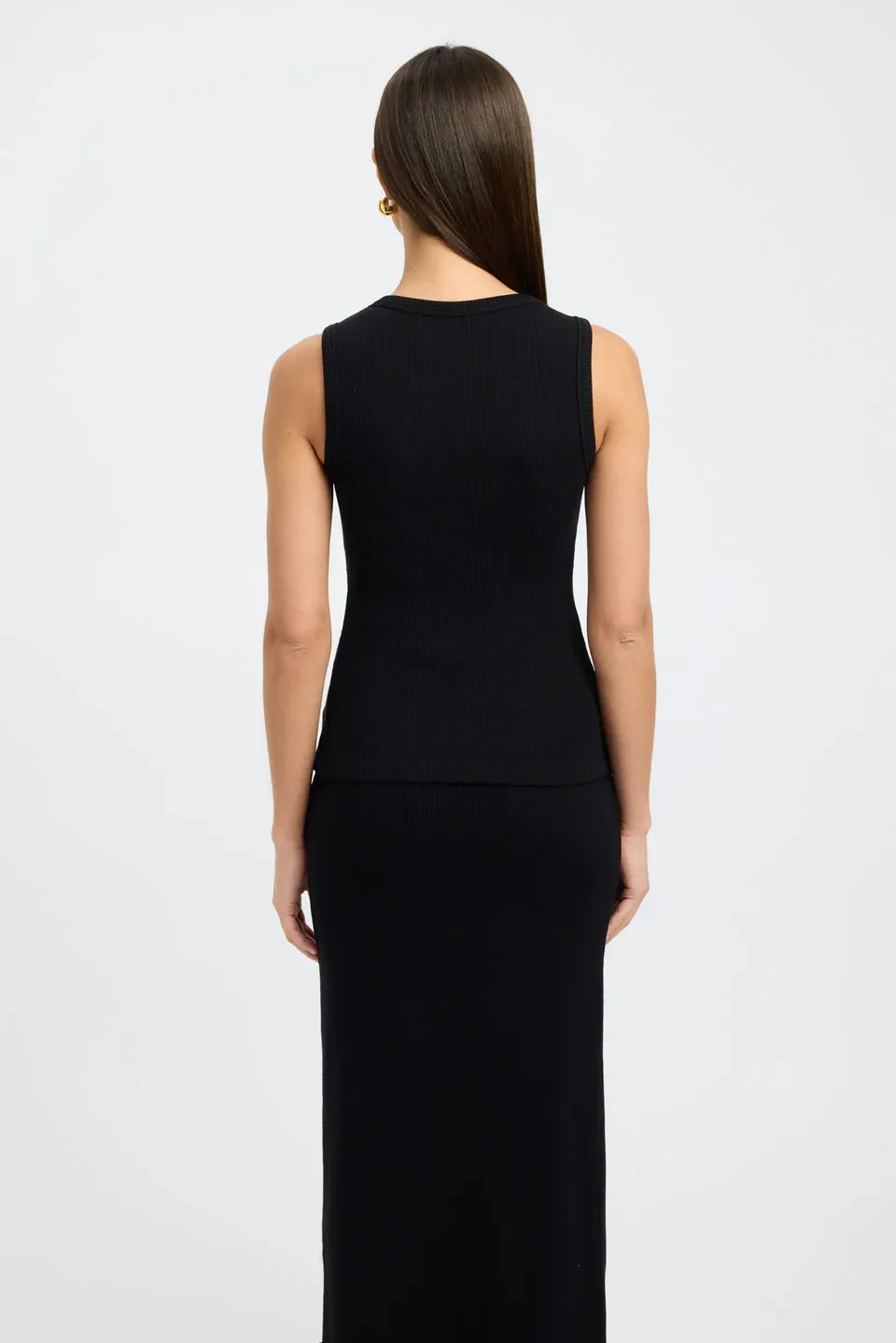 Kookai Bec Button Tank and Carter Skirt Set