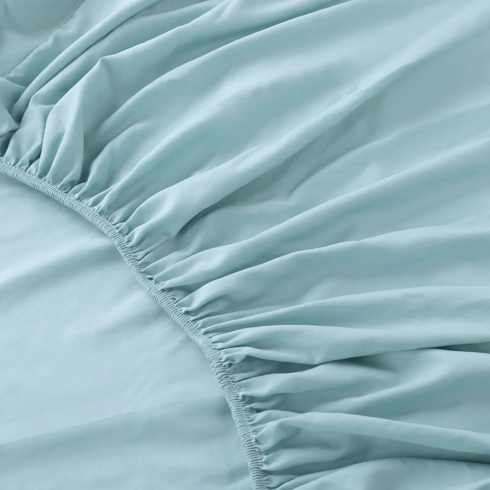 Kuber Industries Double Bed Mattress ProtectorBed Protecter with Elastic 150x200 CM (Light Green)
