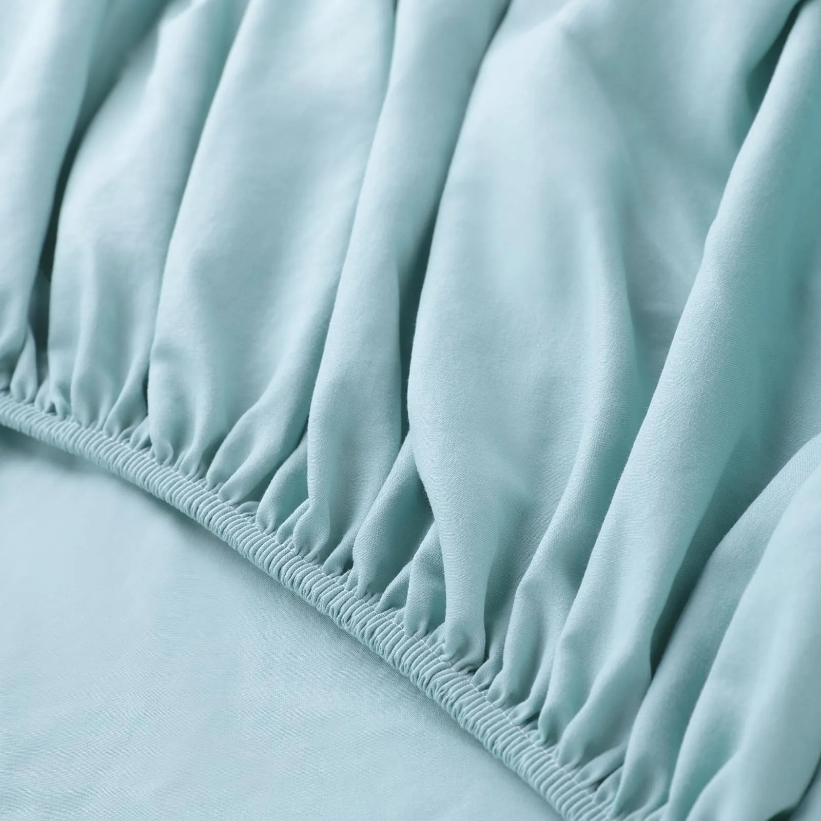 Kuber Industries Double Bed Mattress ProtectorBed Protecter with Elastic 150x200 CM (Light Green)