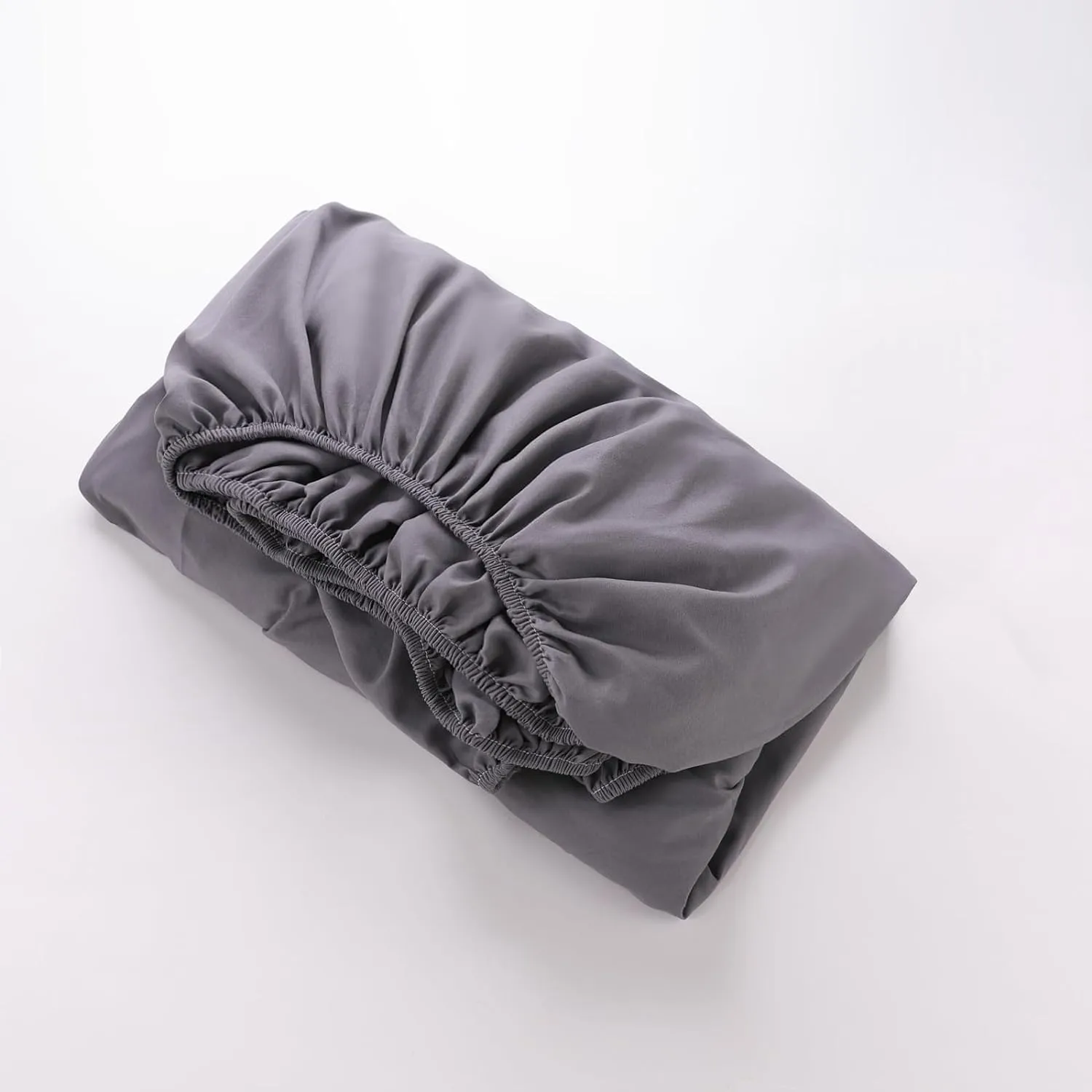 Kuber Industries Double Bed Mattress ProtectorBed Protecter with Elastic 180x200 CM-Pack of 5 (Dark Grey)