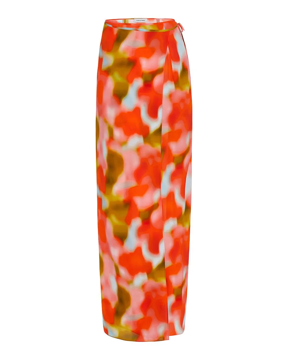 Leau Skirt Blur Print