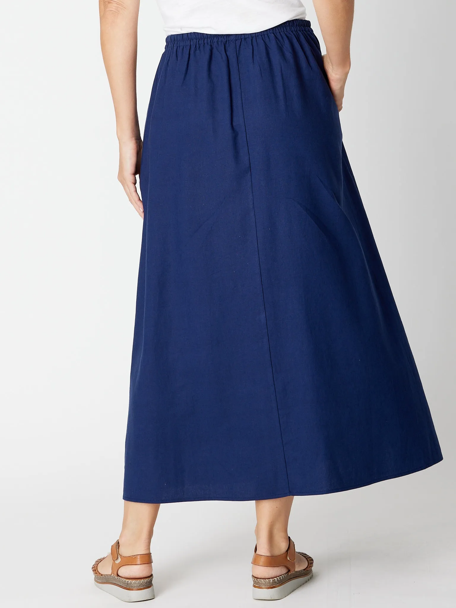 Leaves Of Love Core Skirt - Navy 30441