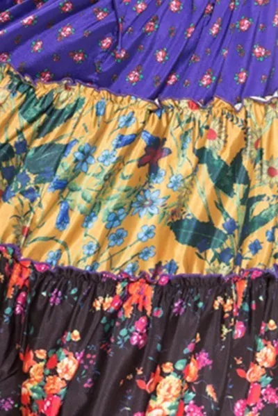 Leslie Multi-Color Maxi Two Set Love Heals Violeta