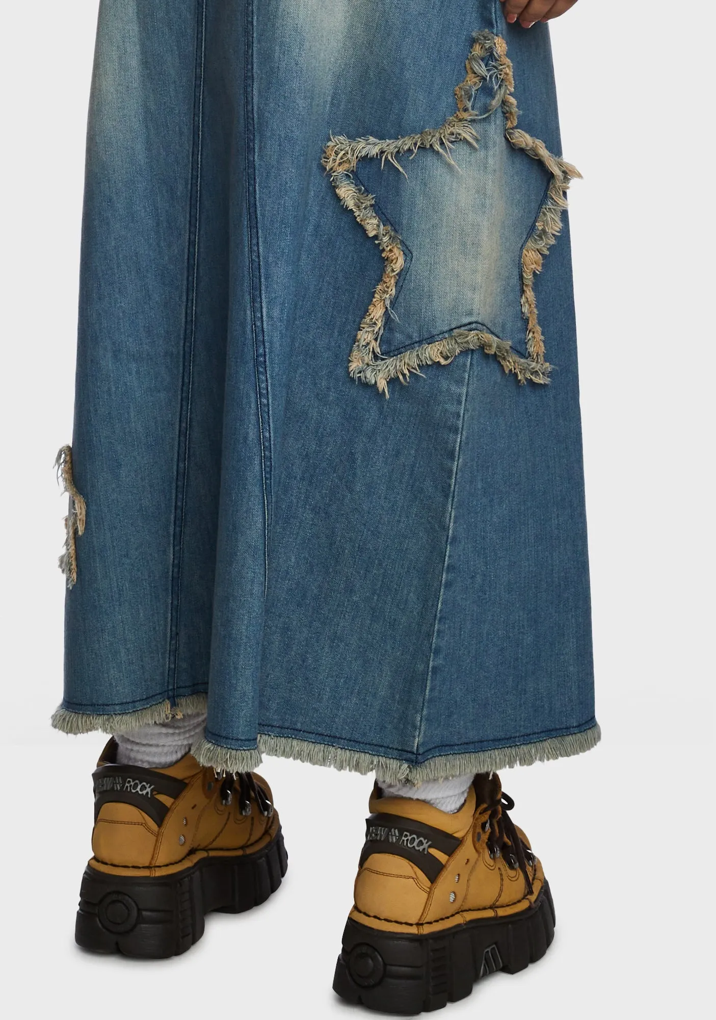 Liberty Star Midi Skirt