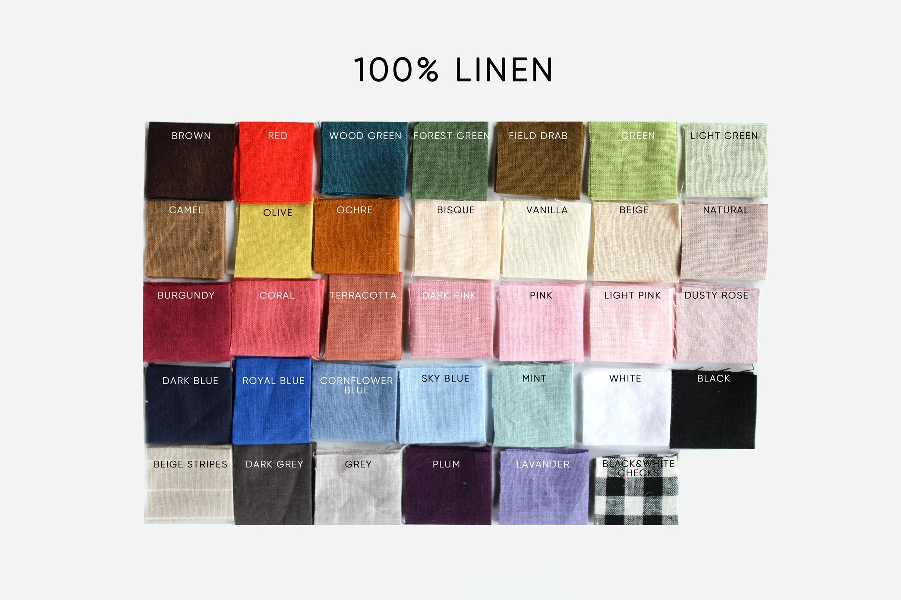 Linen Top-Bra