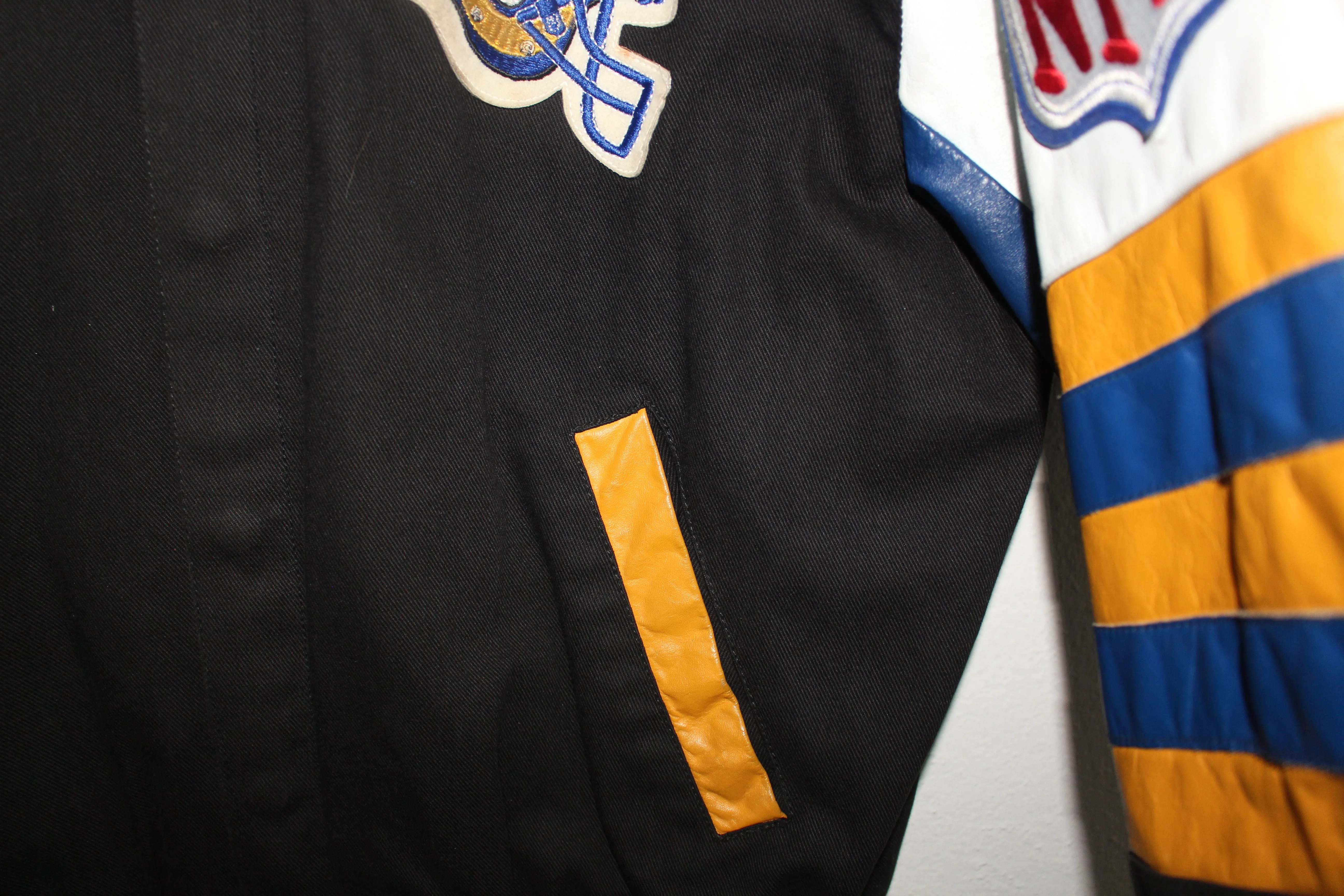 Los Angeles Rams Jeff Hamilton Leather Jacket (L)