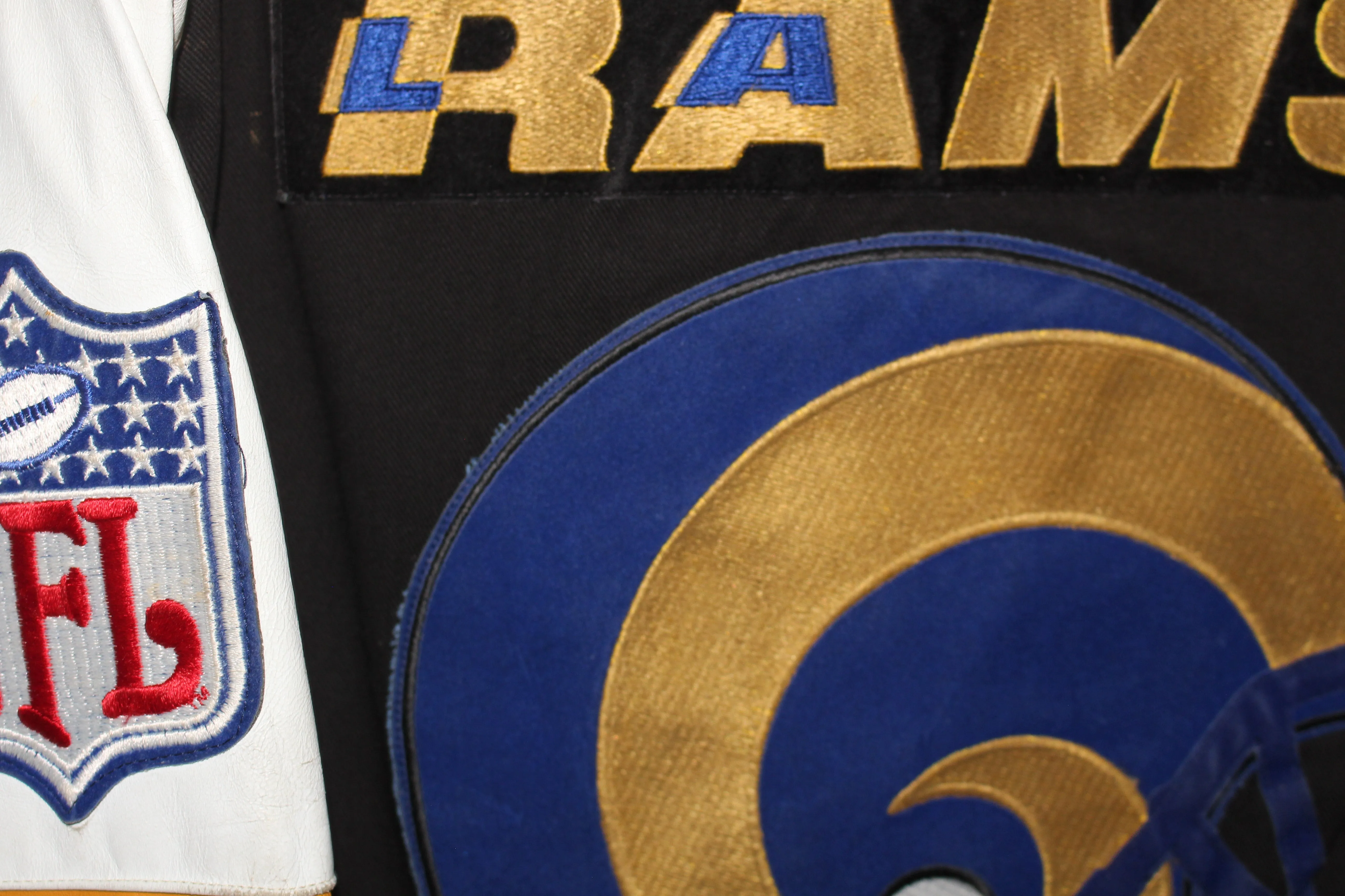 Los Angeles Rams Jeff Hamilton Leather Jacket (L)