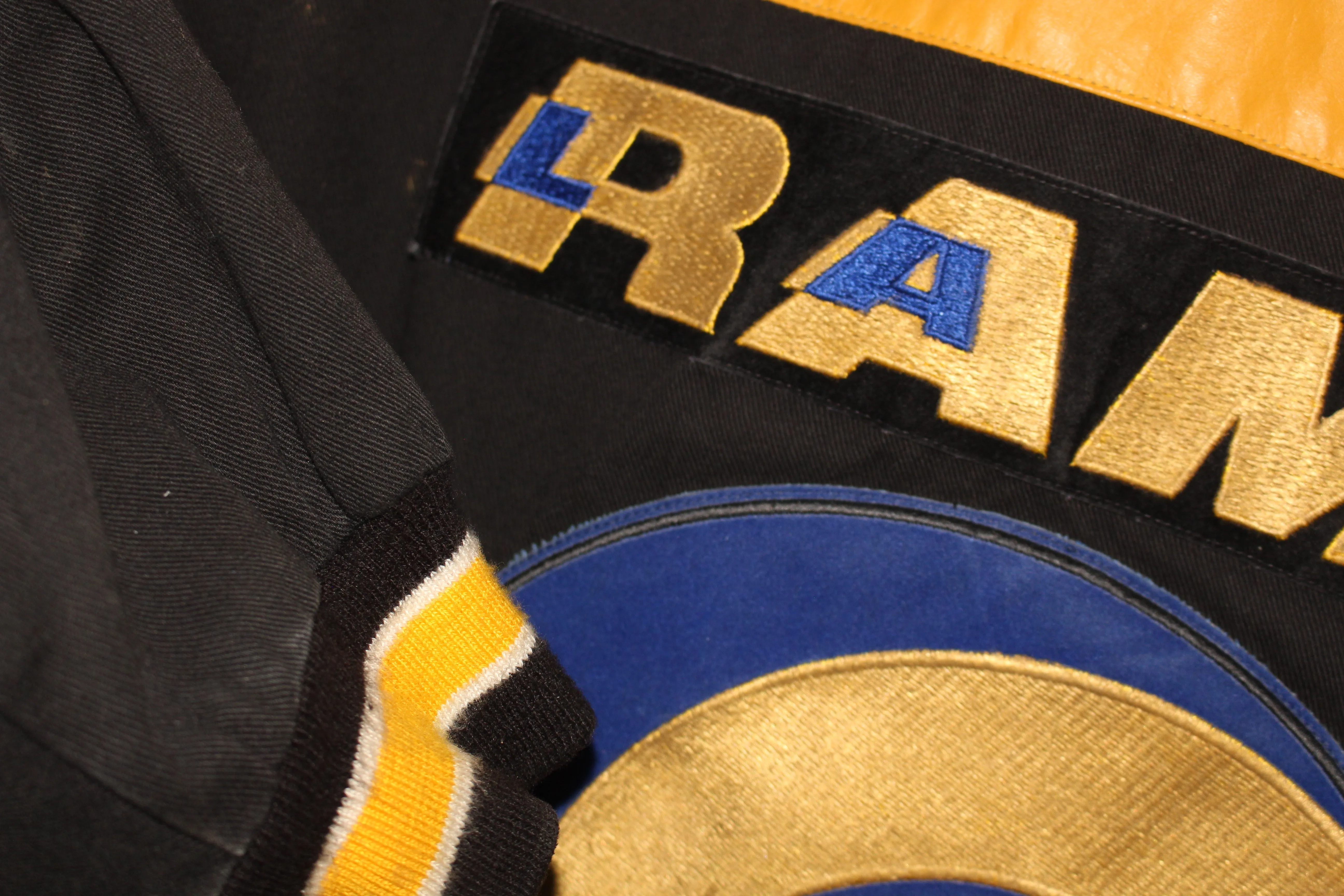 Los Angeles Rams Jeff Hamilton Leather Jacket (L)