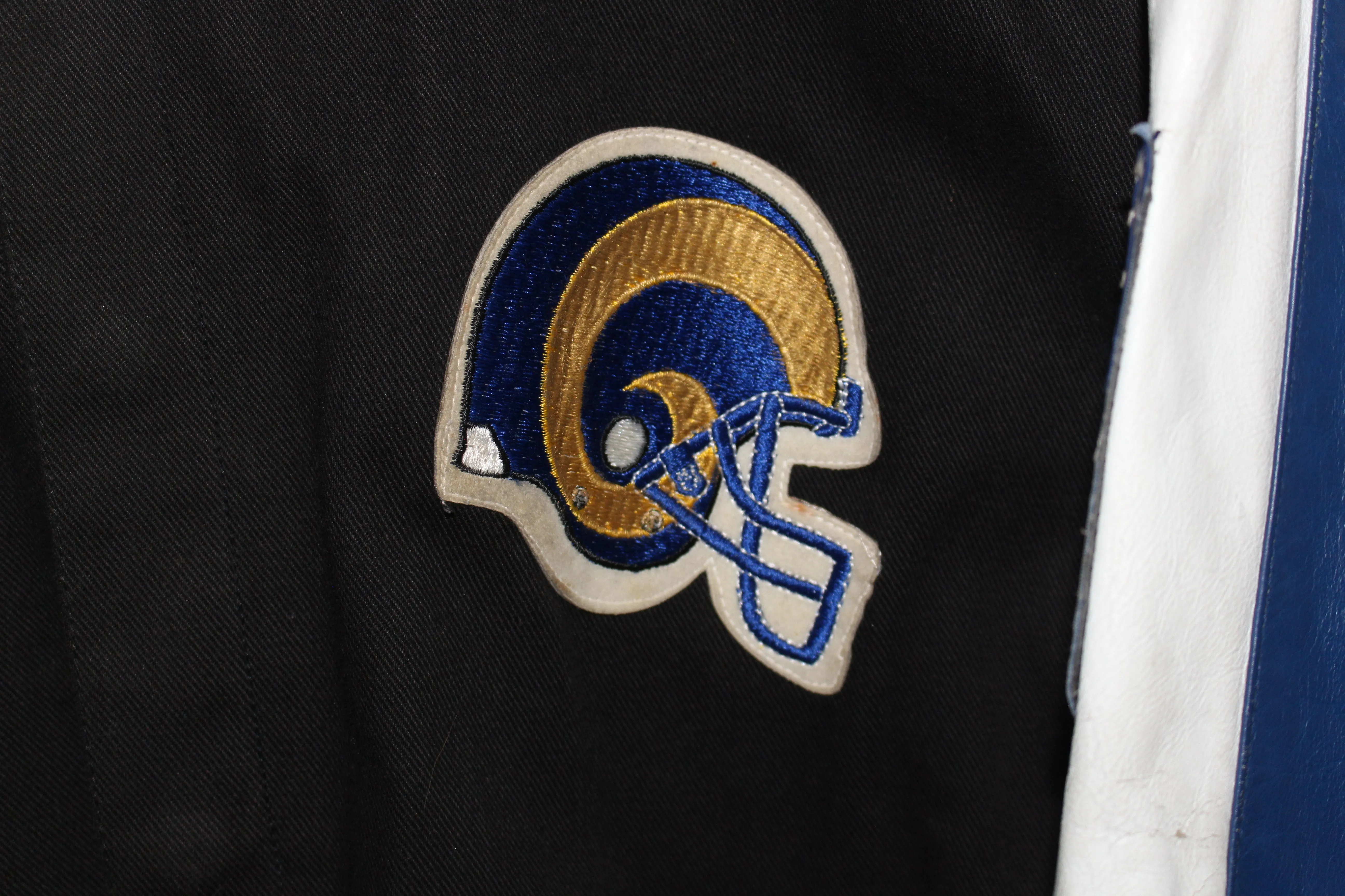 Los Angeles Rams Jeff Hamilton Leather Jacket (L)
