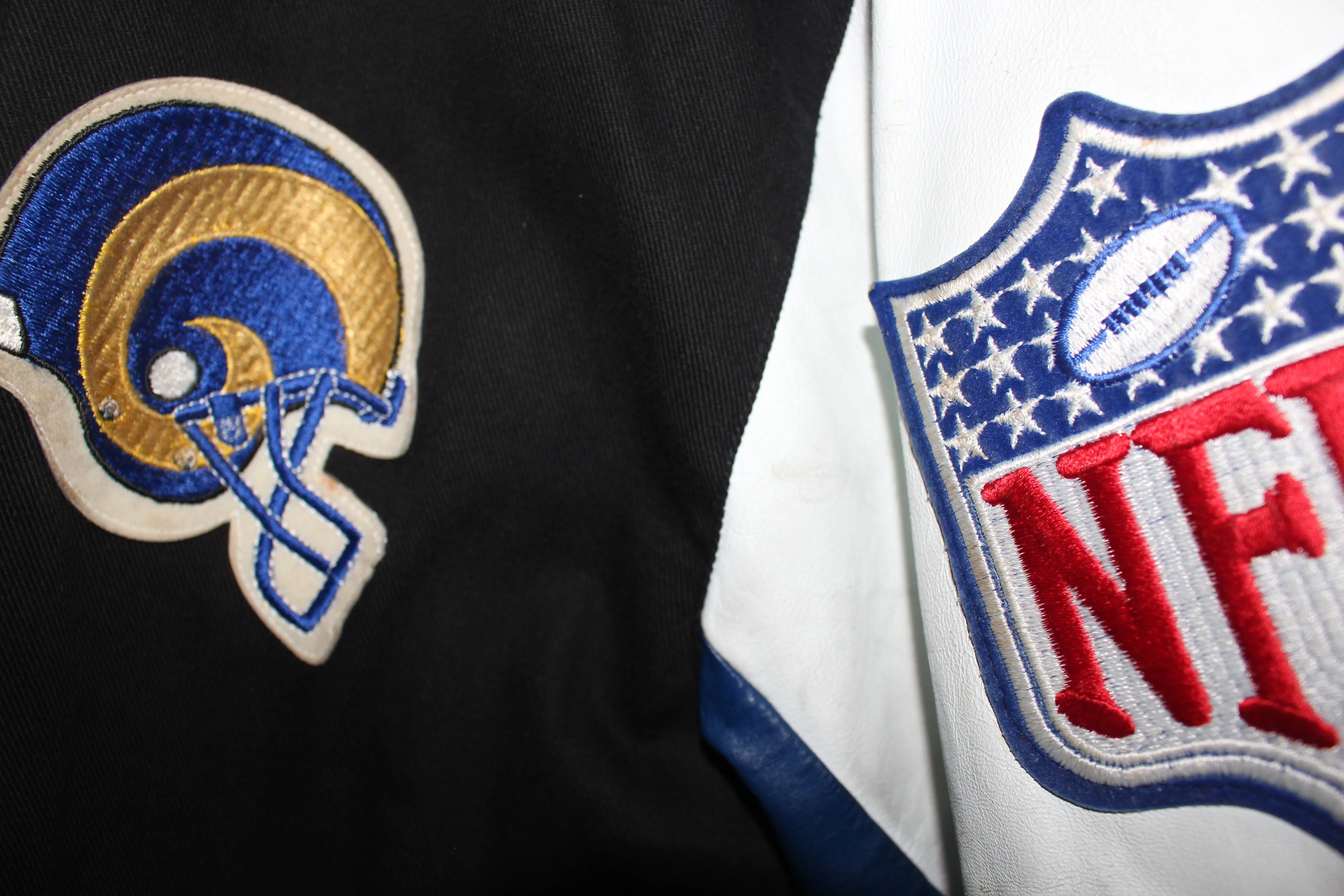 Los Angeles Rams Jeff Hamilton Leather Jacket (L)