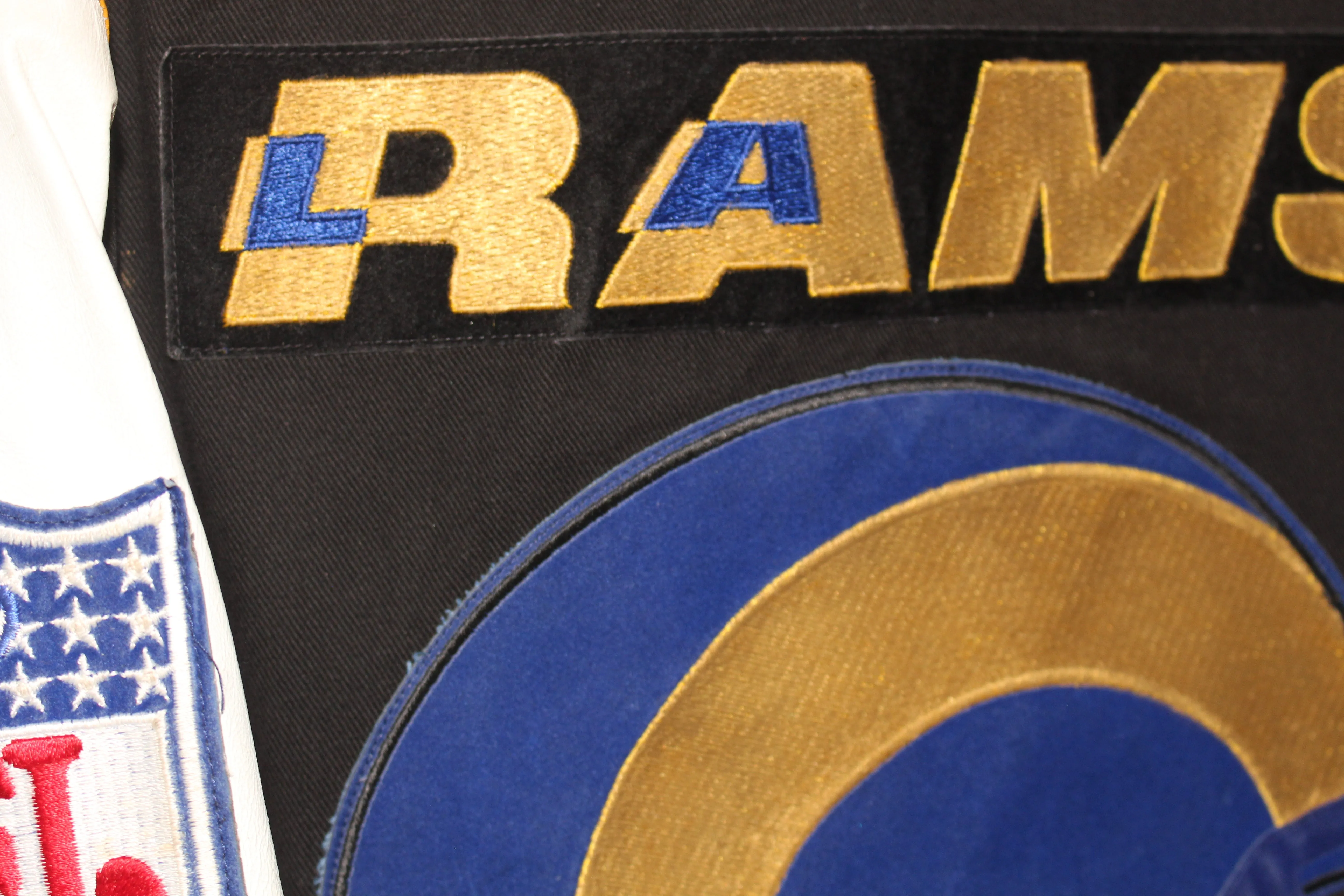 Los Angeles Rams Jeff Hamilton Leather Jacket (L)