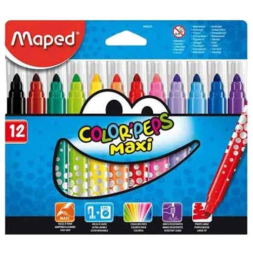 Maped Color Peps Felt Maxi 12 Color