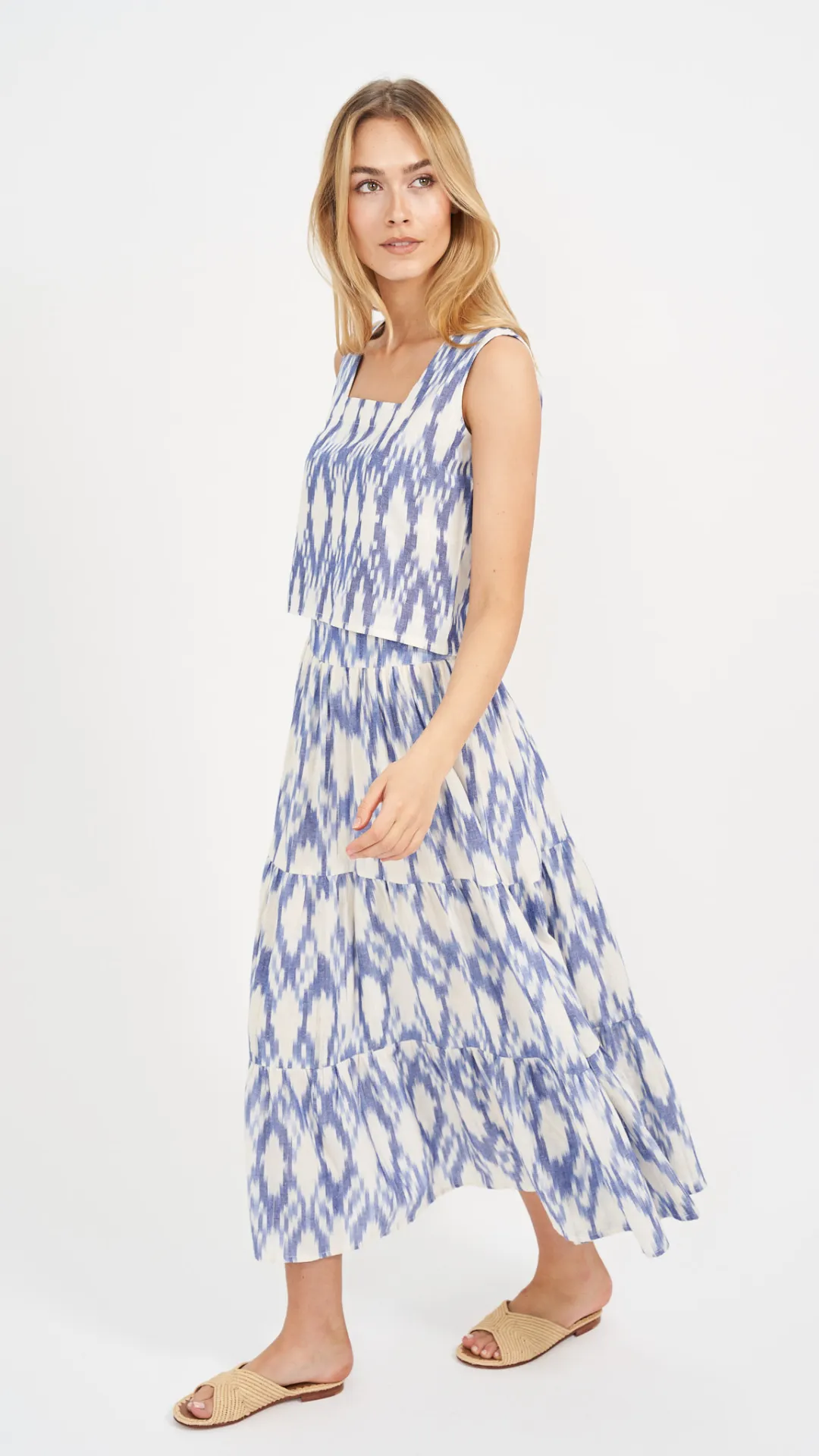 Maxi Skirt- Ikat