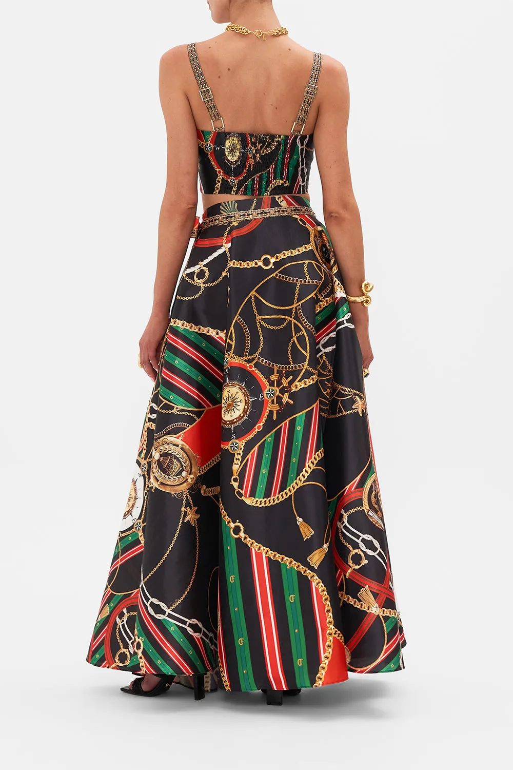MAXI WRAP SKIRT CLUB APERITIVO