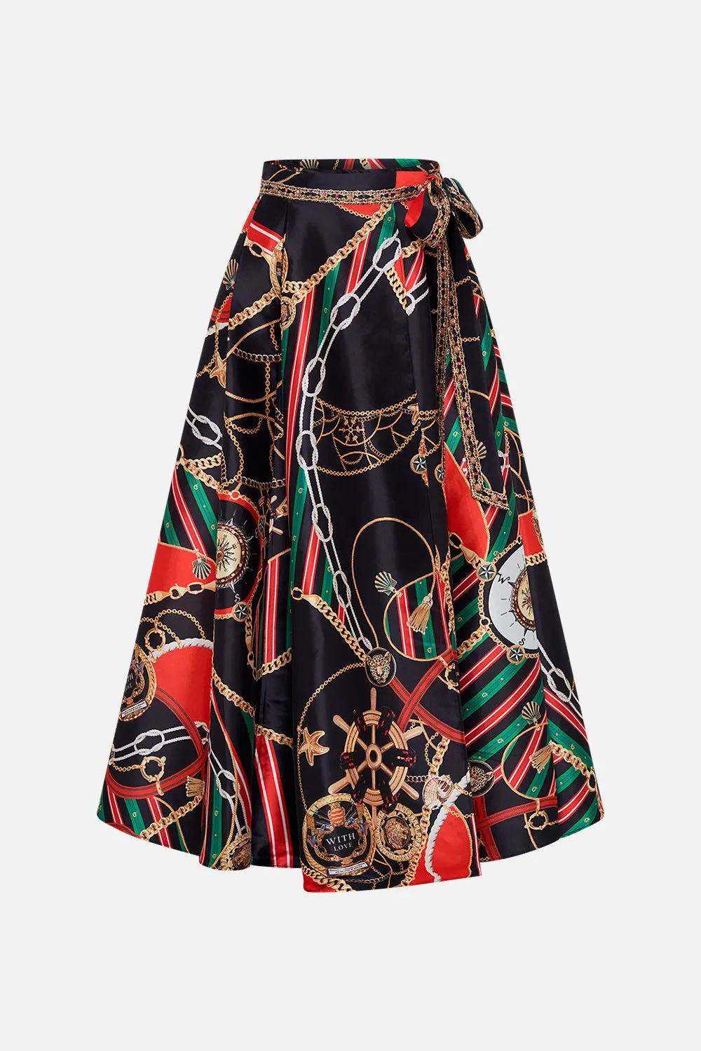 MAXI WRAP SKIRT CLUB APERITIVO