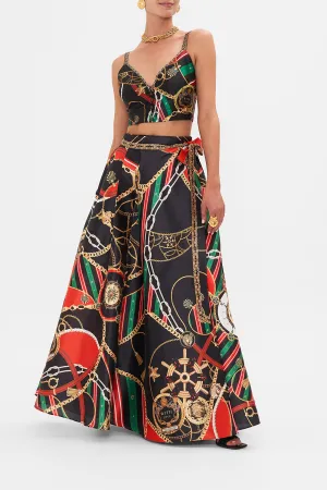 MAXI WRAP SKIRT CLUB APERITIVO