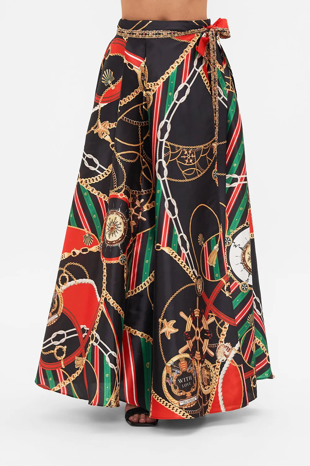 MAXI WRAP SKIRT CLUB APERITIVO