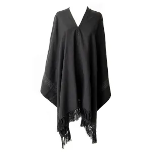 Men's Blackout Pilar Alpaca Poncho