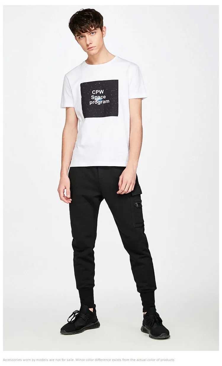 Men's Cotton Casual Stretch Slim Pencil Pants