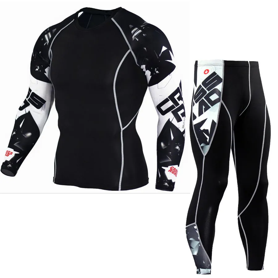 Men's Winter Compression Tracksuit | Men's Thermal Underwear