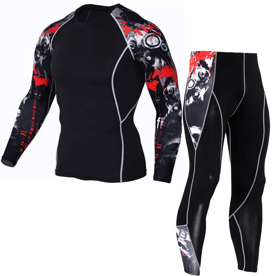 Men's Winter Compression Tracksuit | Men's Thermal Underwear