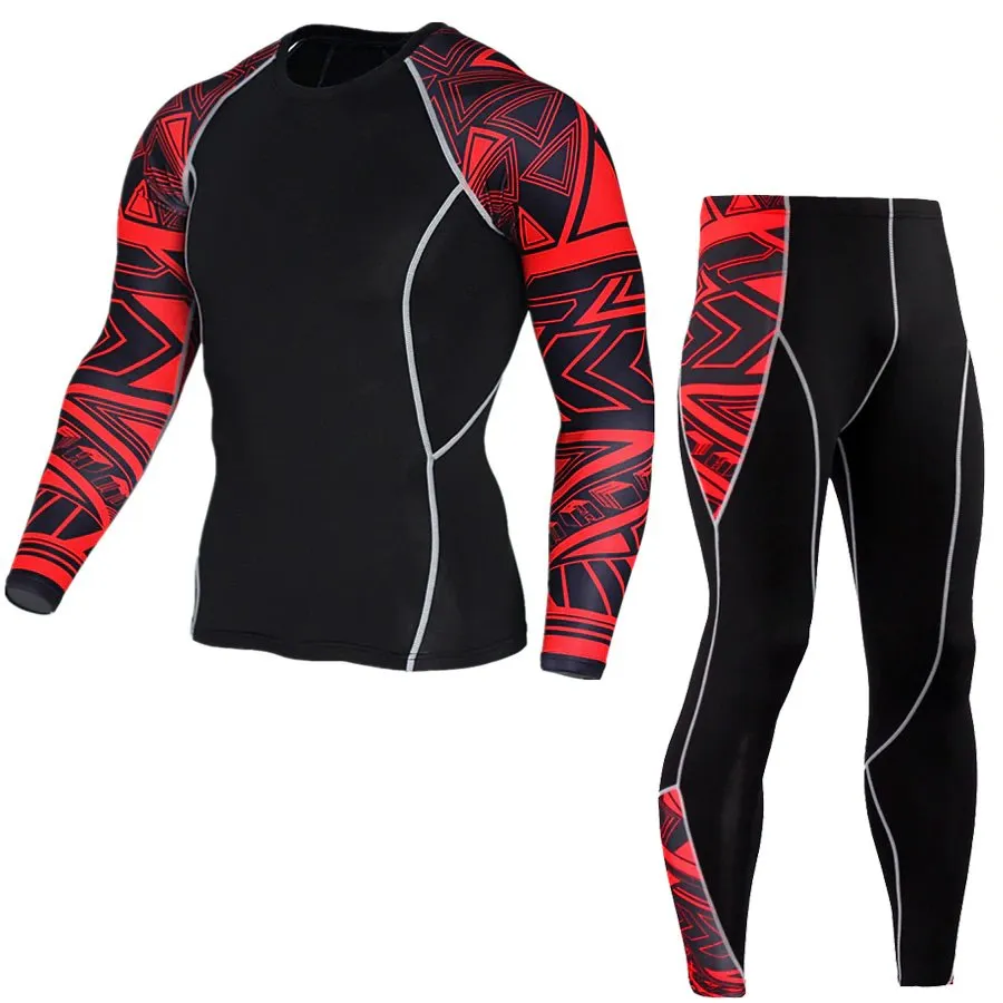 Men's Winter Compression Tracksuit | Men's Thermal Underwear