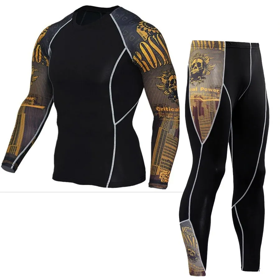 Men's Winter Compression Tracksuit | Men's Thermal Underwear