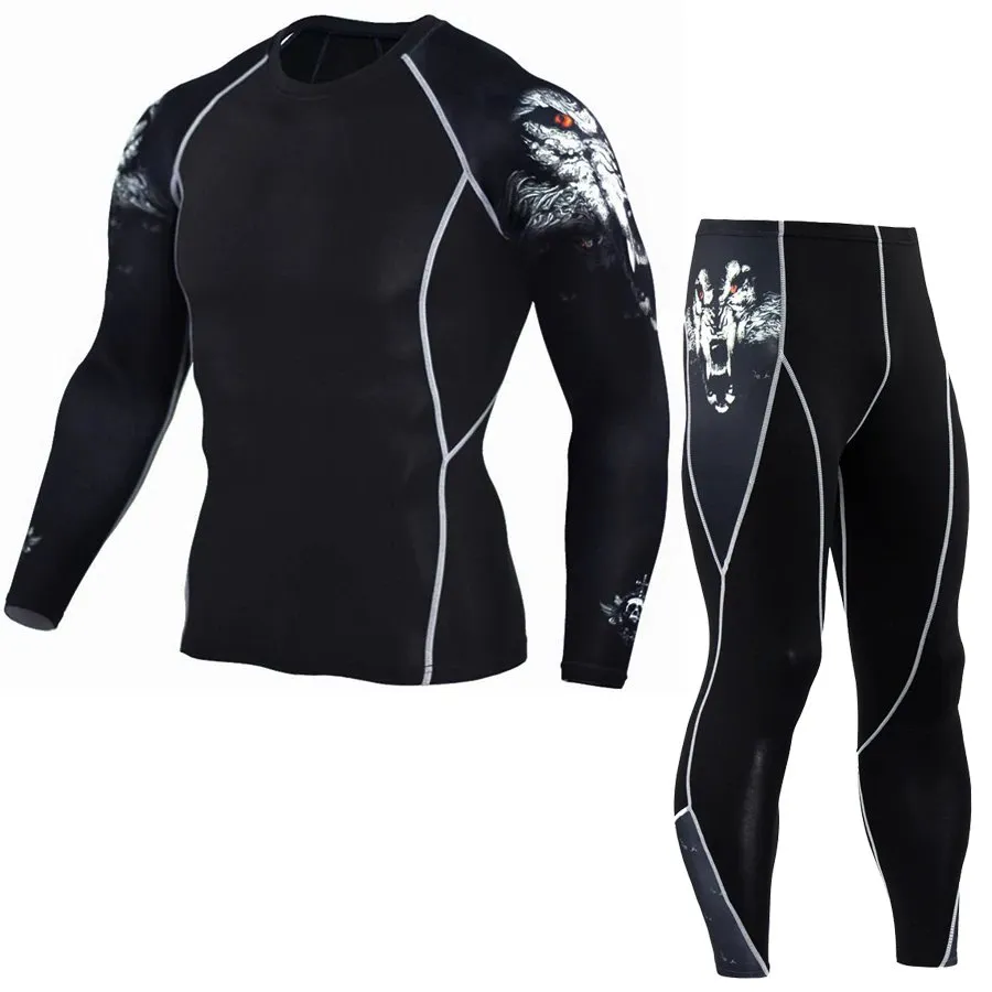 Men's Winter Compression Tracksuit | Men's Thermal Underwear
