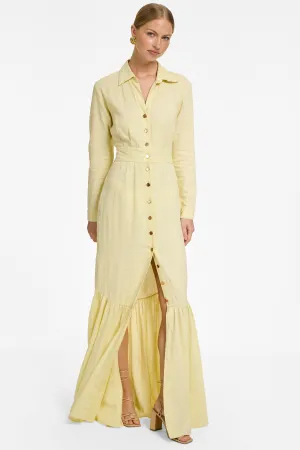 Mere Maxi Dress - Limon Linen