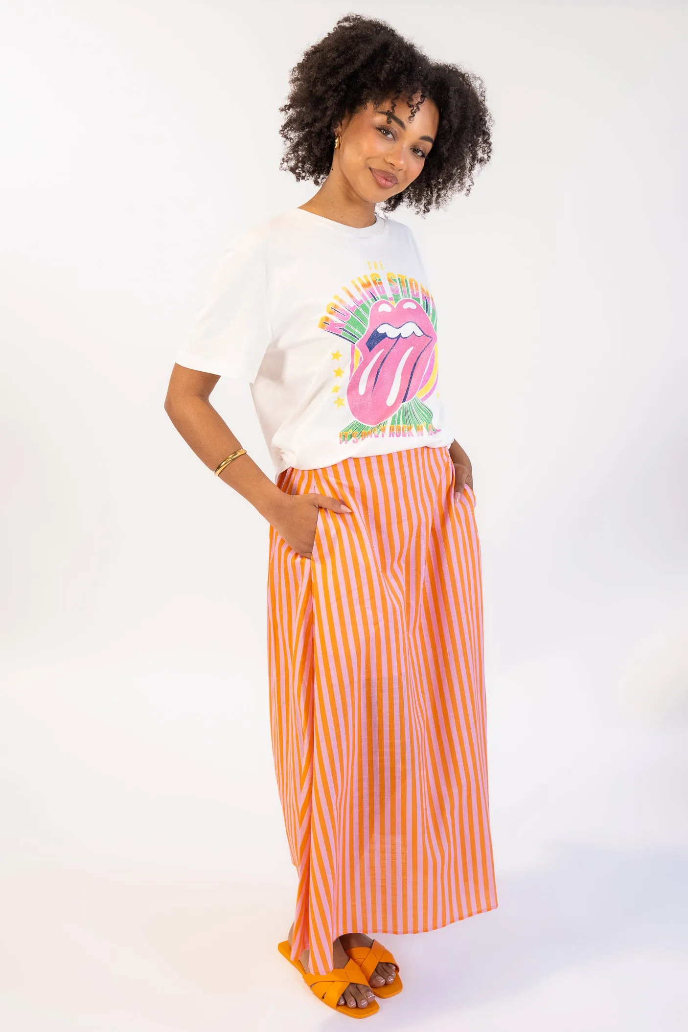 Milan Maxi Skirt - Sunkissed