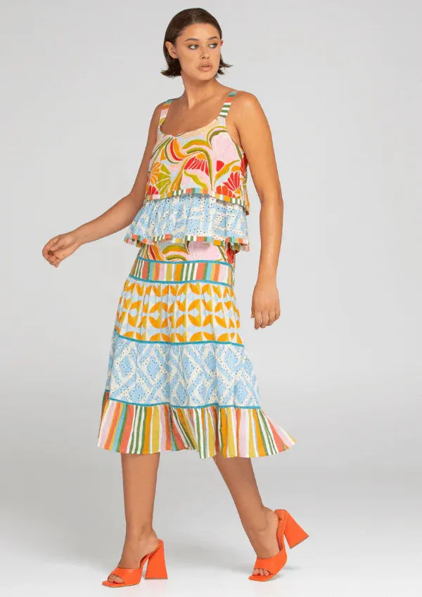 Mira Skirt Spliced Colada