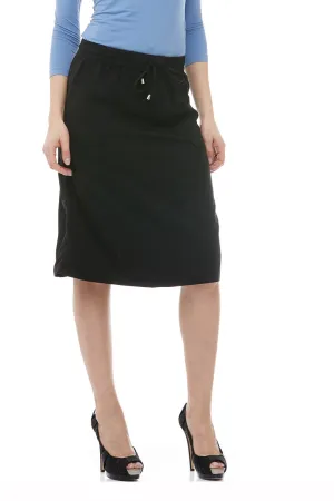 Modest A-Line knee length Skirt for Women 100% Tencel 'Savannah'