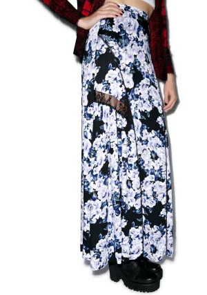 Moonlit Fountain Maxi Skirt