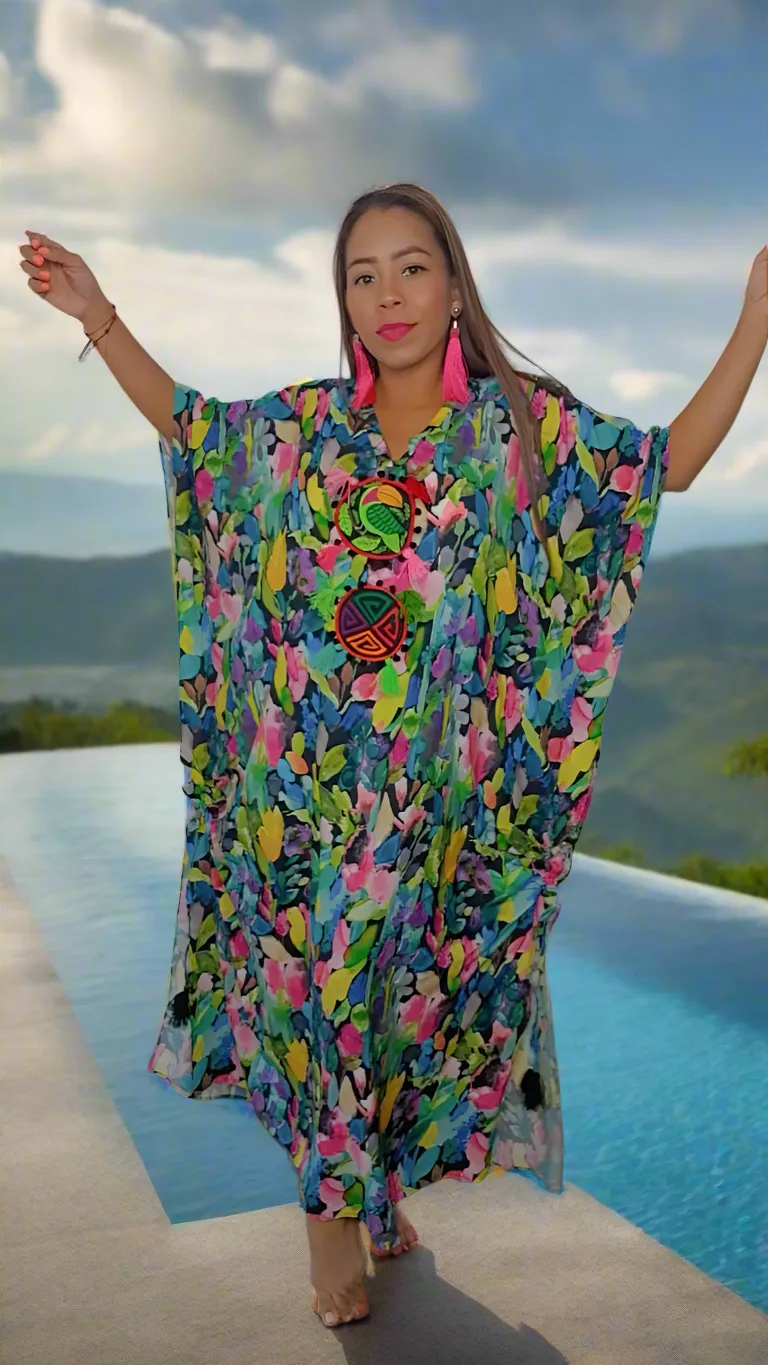 Multi Mola Kaftan Johanna ⭐️ DELUXE 3 Molas