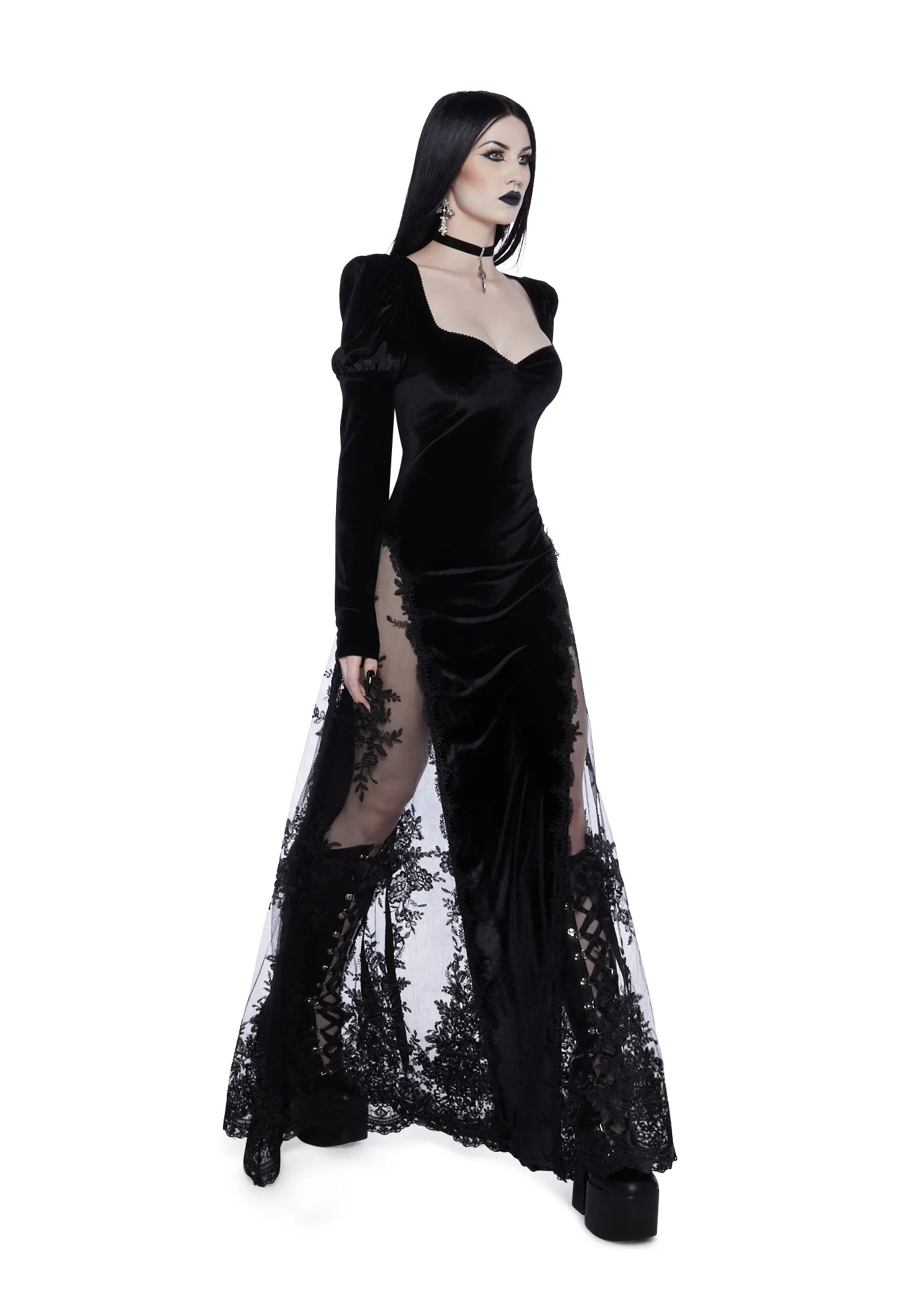 Night Realms Maxi Dress