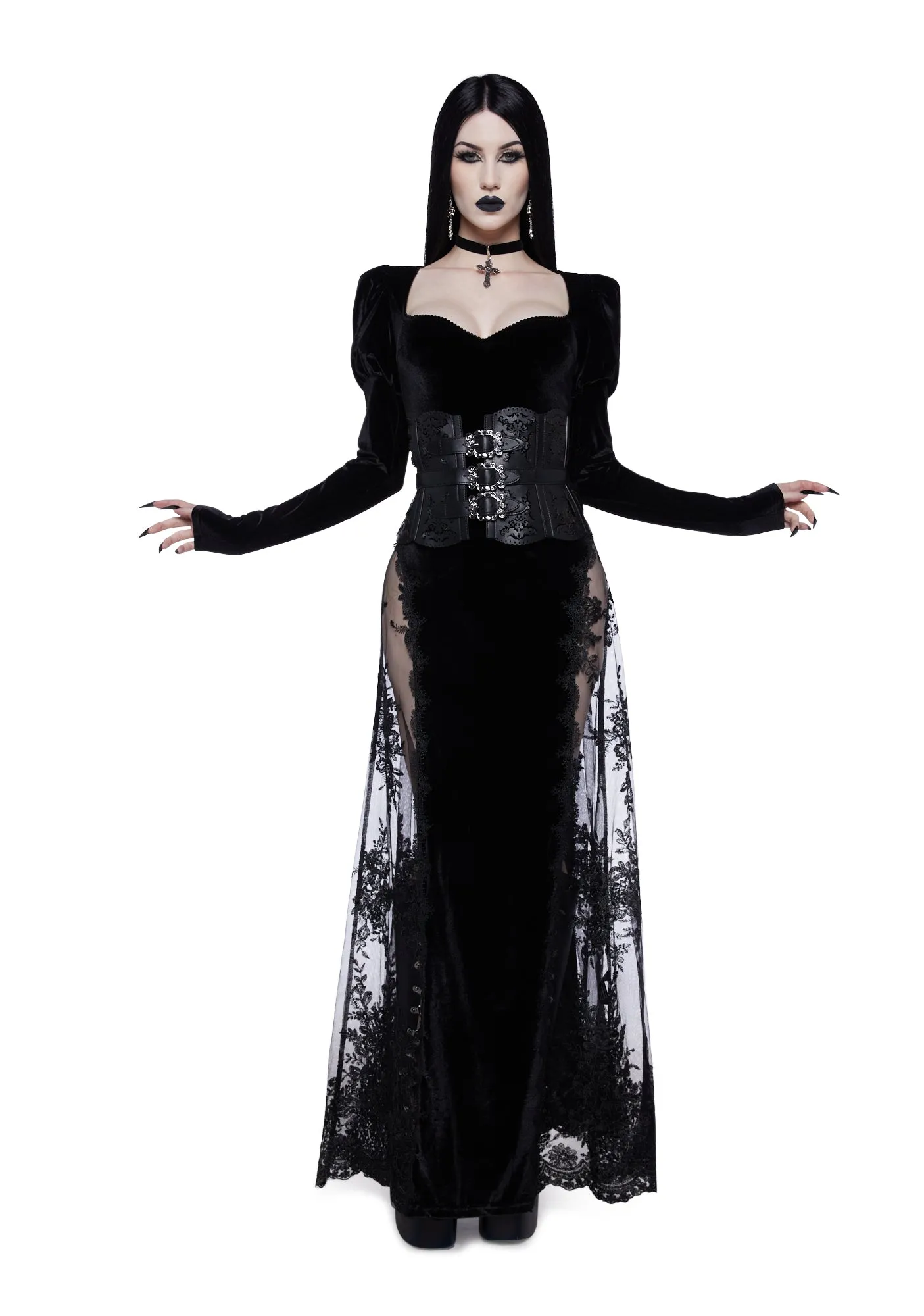 Night Realms Maxi Dress