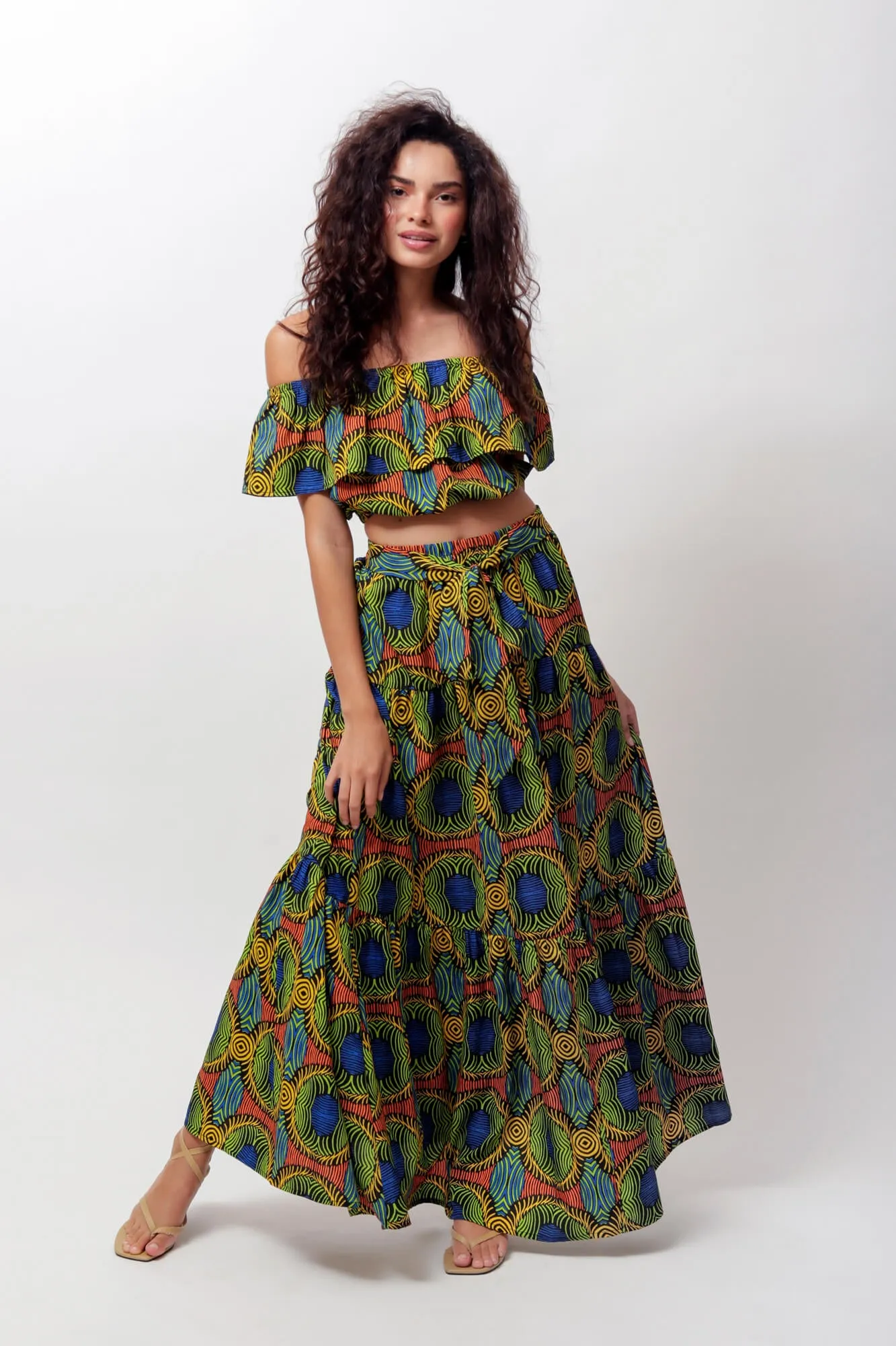 Nyla Maxi Swing Skirt