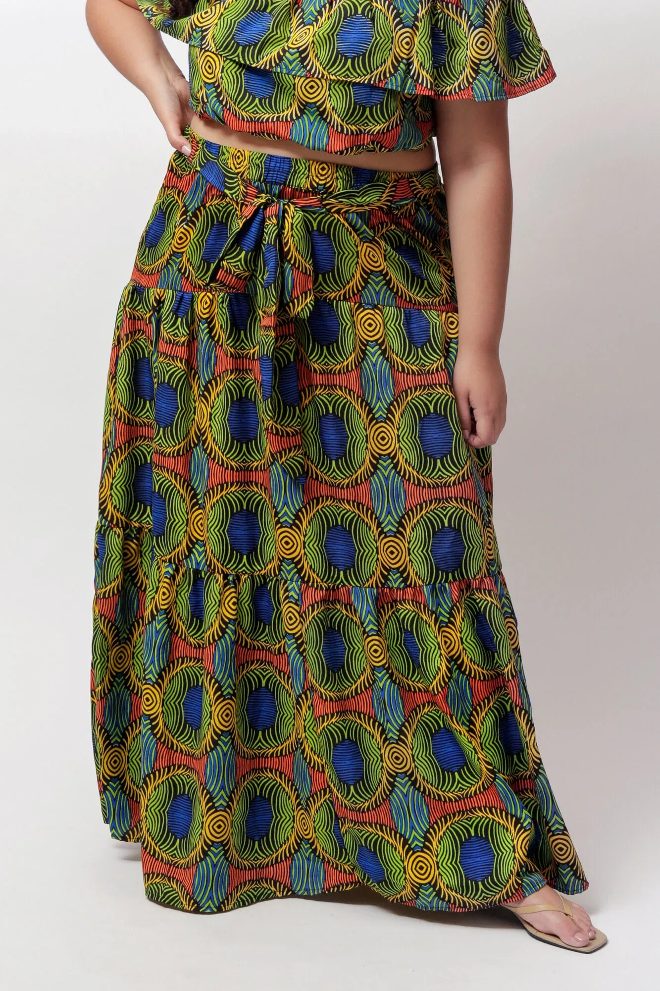 Nyla Maxi Swing Skirt