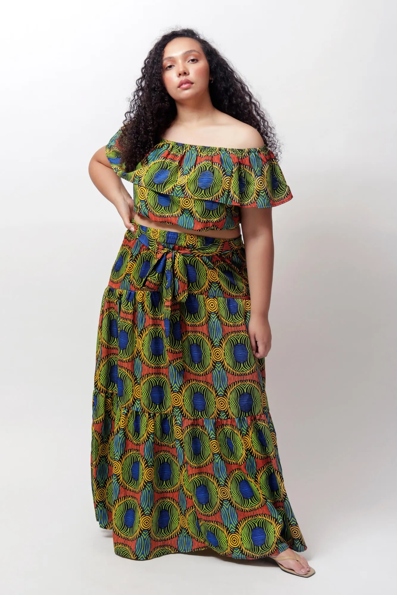 Nyla Maxi Swing Skirt
