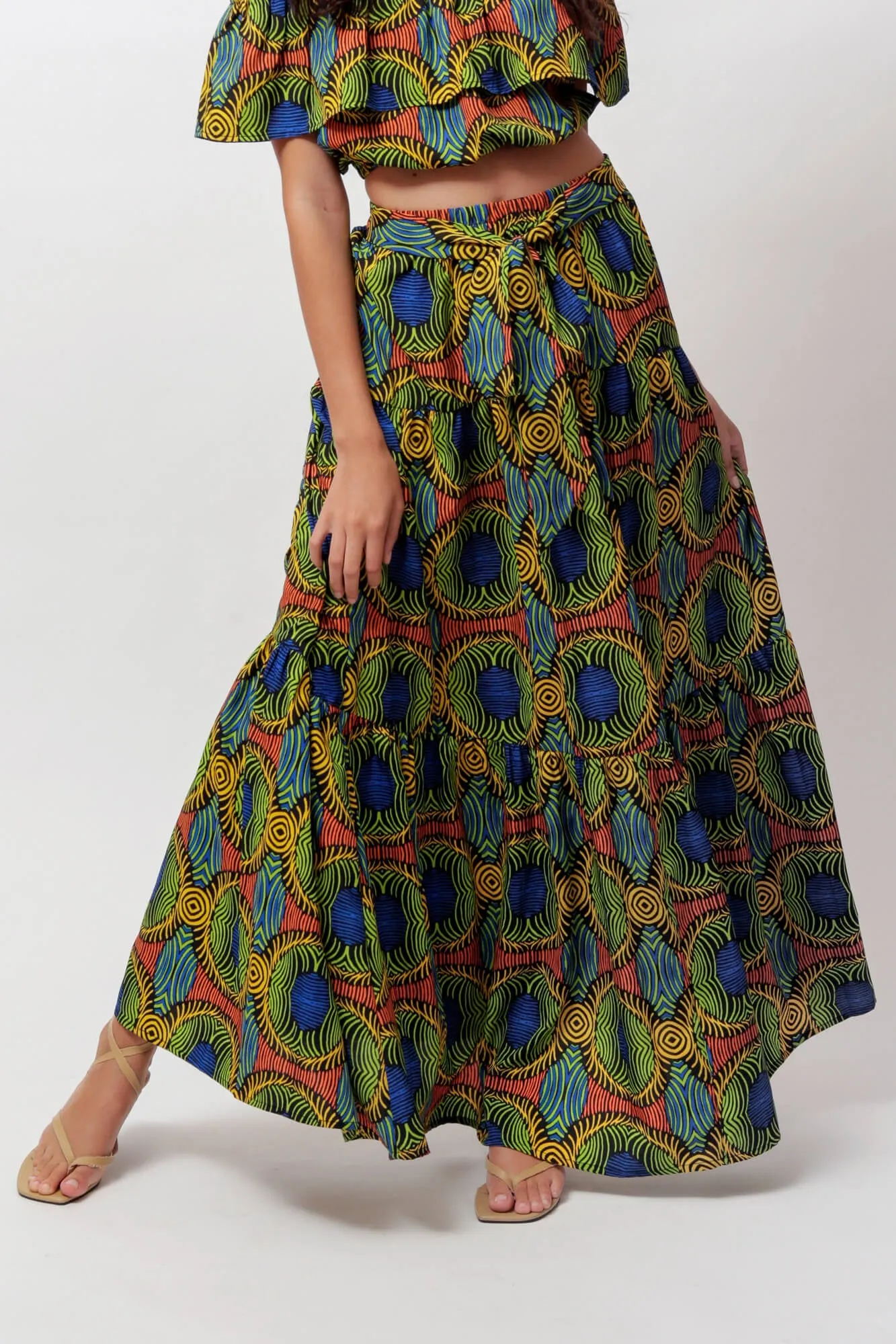 Nyla Maxi Swing Skirt