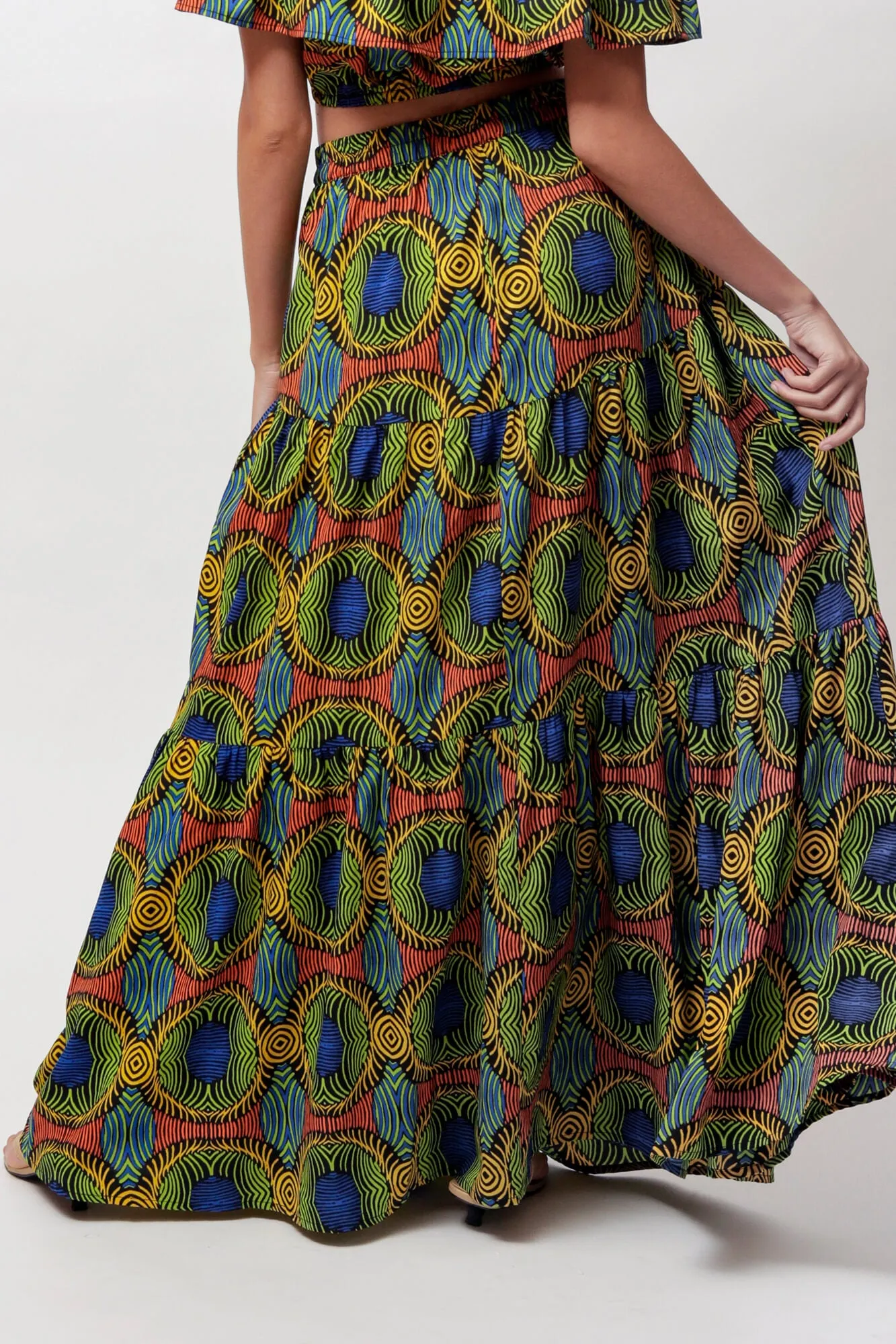 Nyla Maxi Swing Skirt