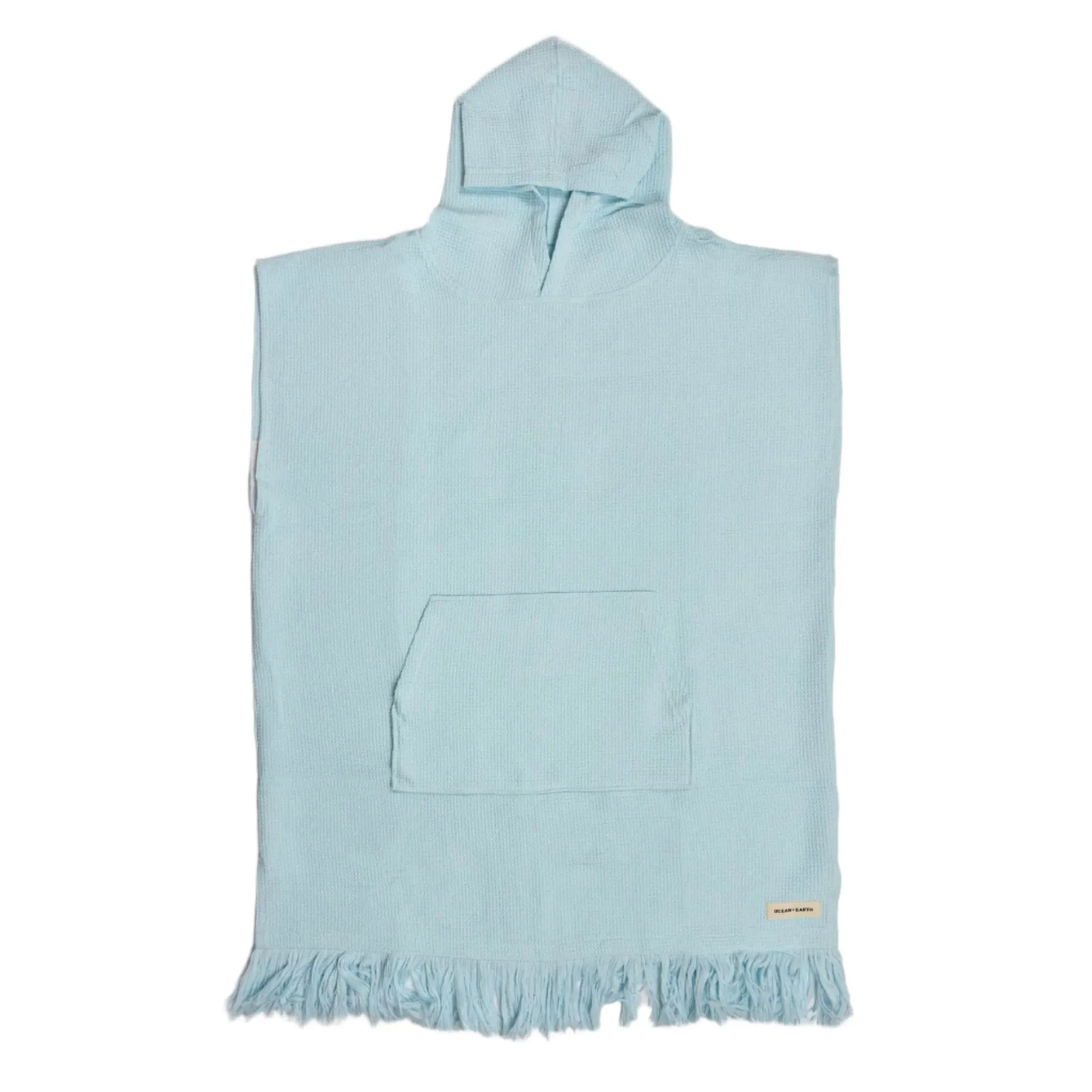 O&E Ladies Waffle Poncho