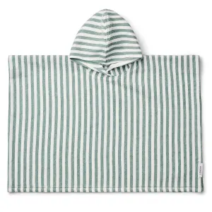 Paco Poncho in Peppermint / White by Liewood
