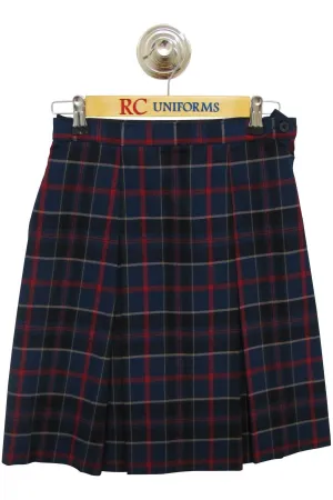 Plaid 93 Kick Pleat Skirt